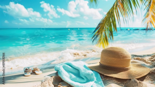 Summer Beach Relaxation
