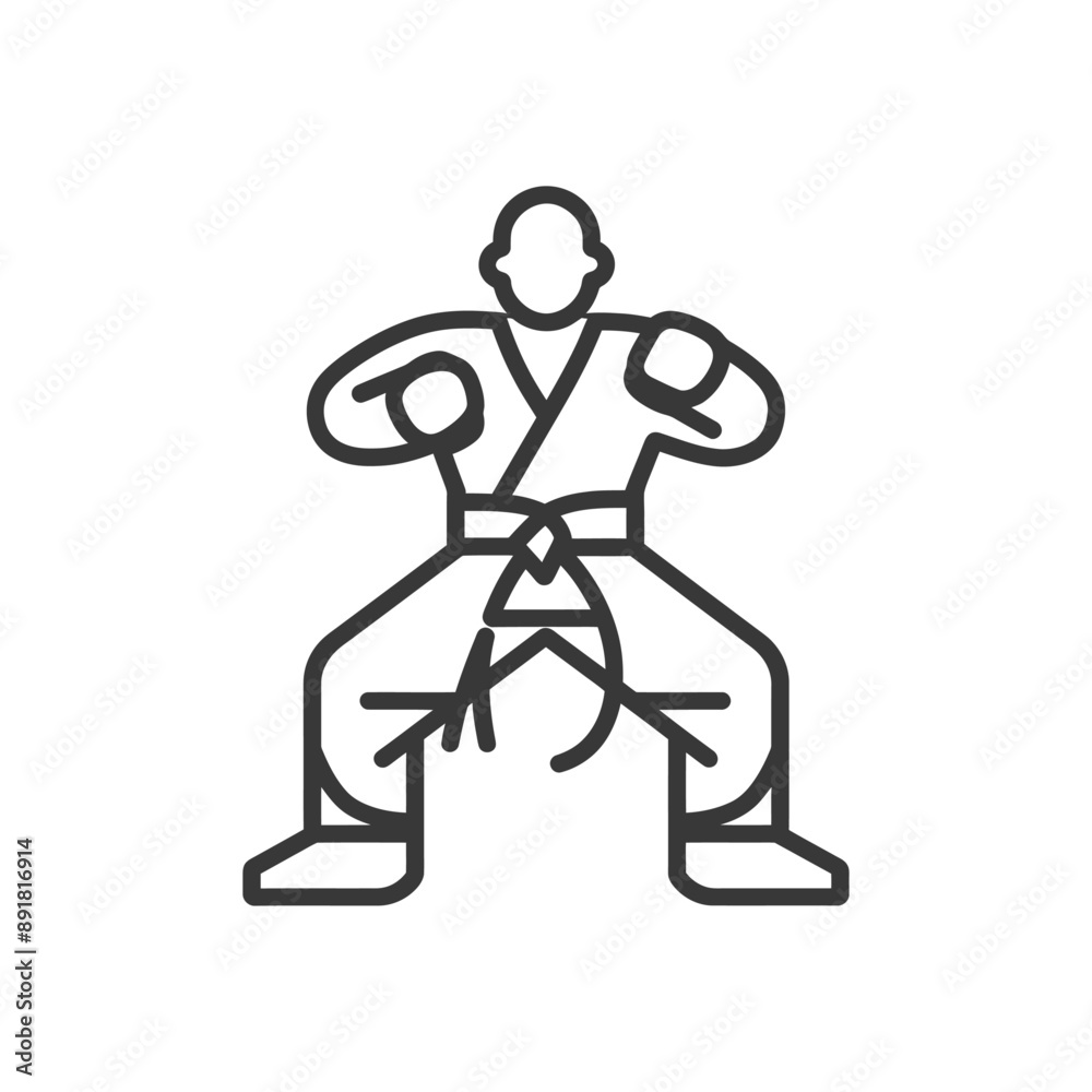 karate,taekwondo,judo,jiu jitsu minimalist line art icon logo symbol karate,taekwondo,judo,jiu jitsu minimalist line art icon logo symbol