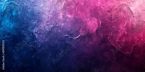 Pink magenta blue purple abstract color gradient background grainy texture effect web banner header poster design, Generative AI