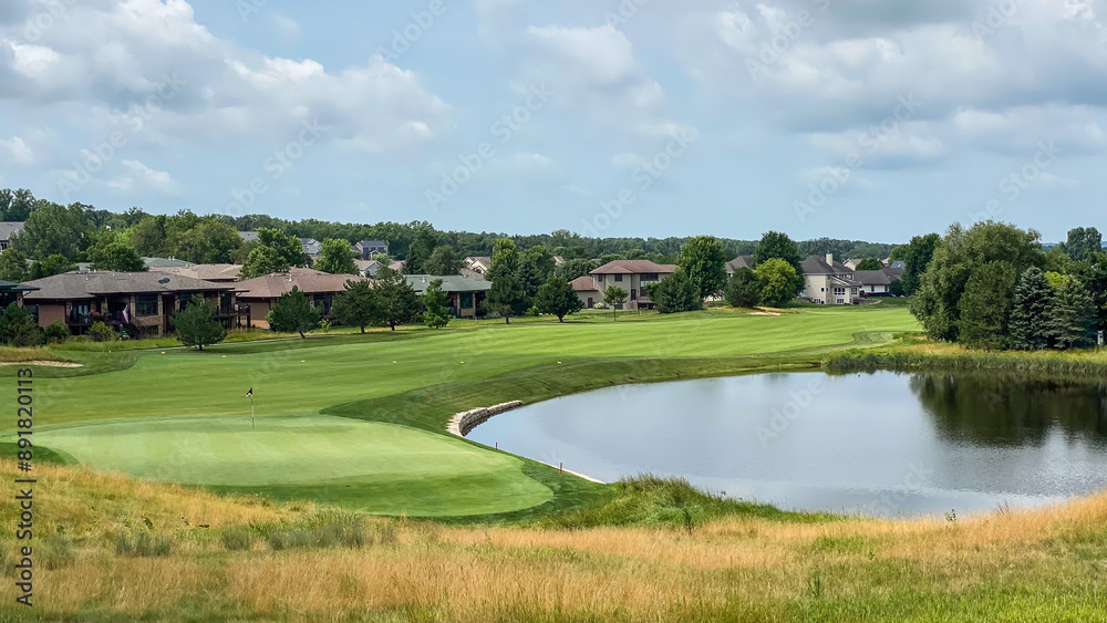 Golf Course in Wisconsin in the Summer Golf Course in Wisconsin in the Summer