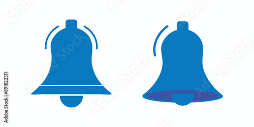 notification bell icon set
