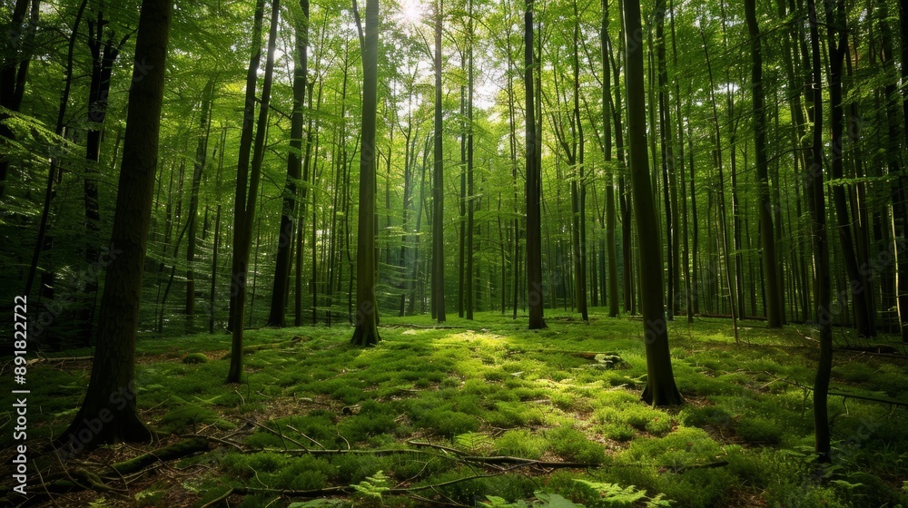 Isolated forest with no people. Useful as a wallpaper for websites or online advertising. Isolated forest with no people. Useful as a wallpaper for websites or online advertising.