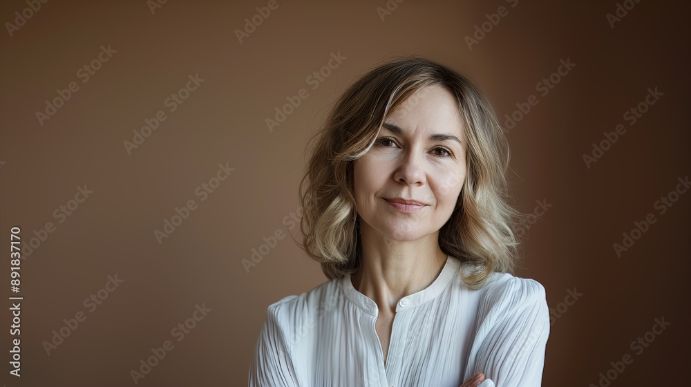 Middle aged woman Middle aged woman