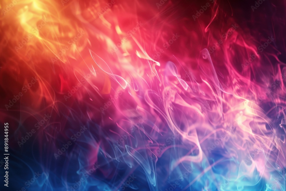 Obraz premium Abstract space background in a palette of calm colors for creative designs