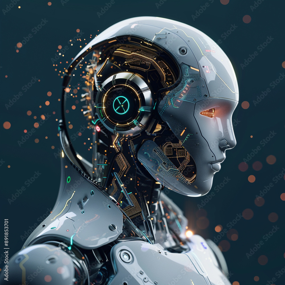 robot AI technology futuristic cyborg android machine sci-fi artificial intelligence innovation cybernetic robot AI technology futuristic cyborg android machine sci-fi artificial intelligence innovation cybernetic