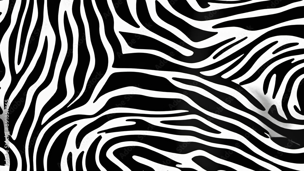 Seamless zebra skin pattern, animal print, 16:9, 300 dpi with space for text Seamless zebra skin pattern, animal print, 16:9, 300 dpi with space for text