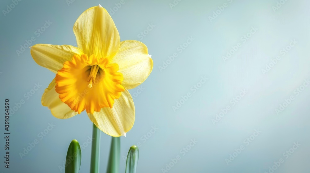 Lovely yellow daffodil Lovely yellow daffodil