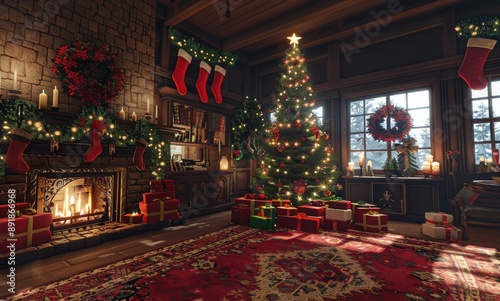 Cozy Christmas Cabin