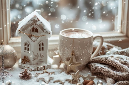 Cozy Winter Window Scene