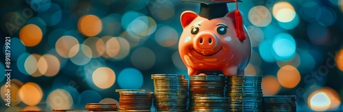 Piggy Bank Graduation Savings