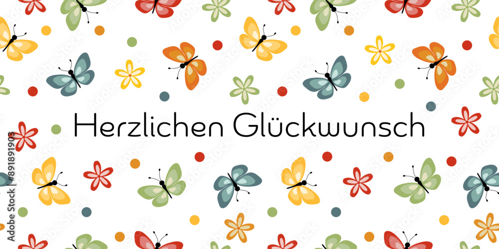 Vetor De Herzlichen Gl ckwunsch Schriftzug In Deutscher Sprache vetor-de-herzlichen-gl-ckwunsch-schriftzug-in-deutscher-sprache