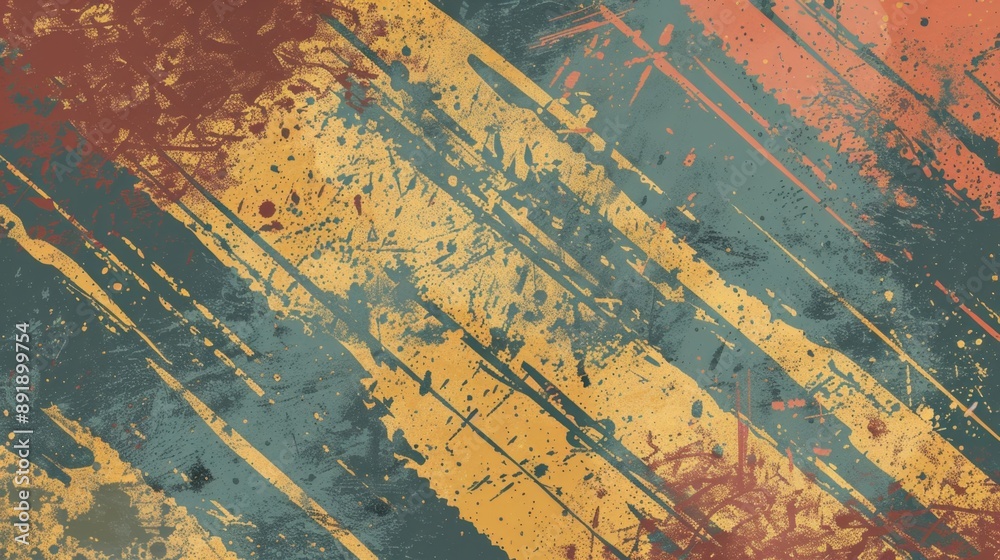 Fototapeta premium Texture old rough illustration background
