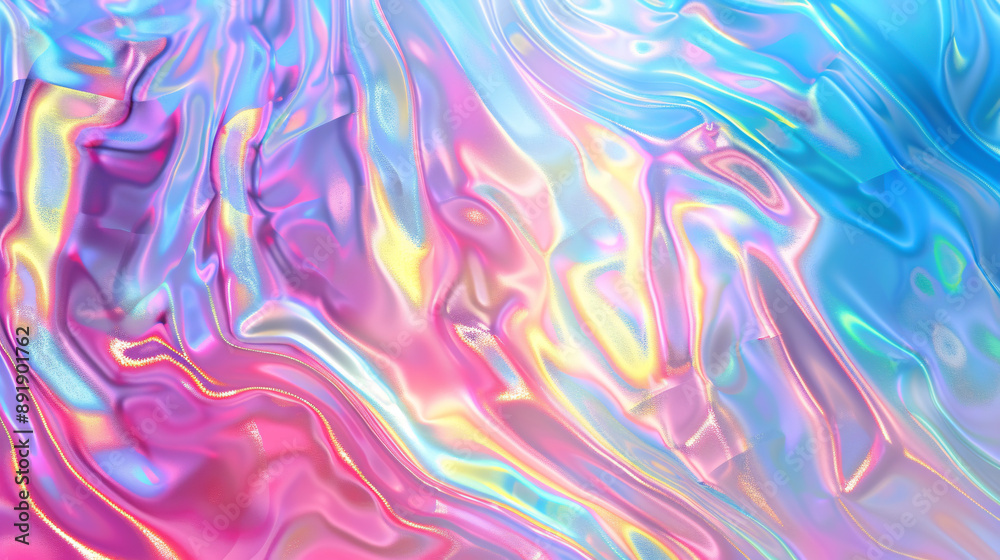 Holographic Gradient Neon Wide Banner: Featuring a wide banner with a holographic gradient neon background, characterized by fashionable pastel rainbow unicorn colors Holographic Gradient Neon Wide Banner: Featuring a wide banner with a holographic gradient neon background, characterized by fashionable pastel rainbow unicorn colors
