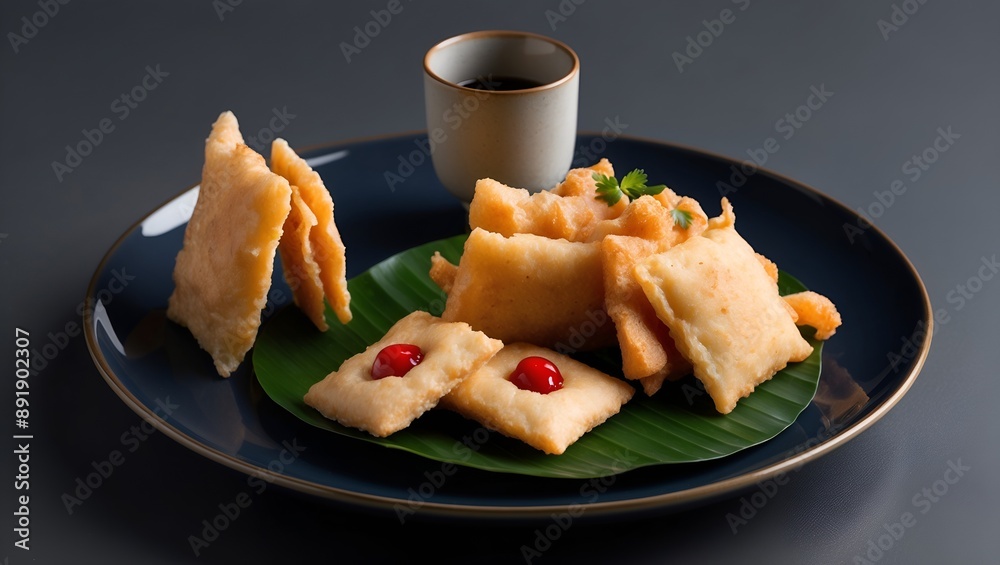 Kakiage Senbei - Rice crackers flavored with kakiage tempura