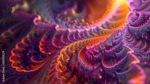 abstract fractal background