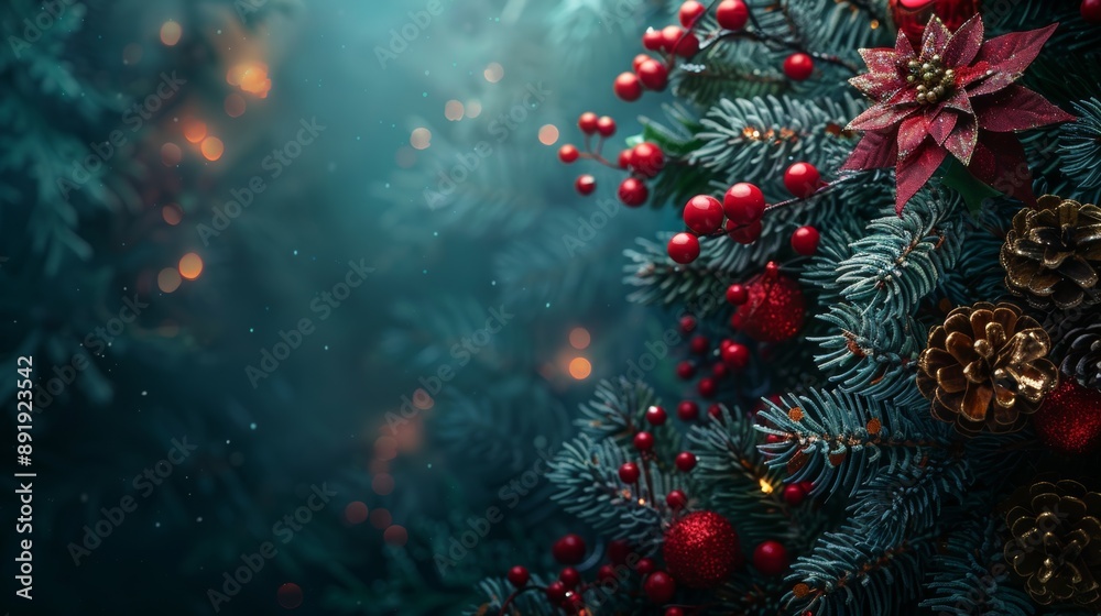holiday card design, cozy christmas background with a beautifully decorated tree, ideal for holiday greeting card design, giving off a warm and festive vibe holiday card design, cozy christmas background with a beautifully decorated tree, ideal for holiday greeting card design, giving off a warm and festive vibe
