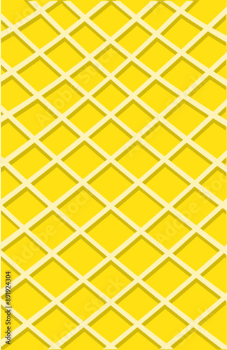 The background and texture of the pineapple skin is yellow with lines