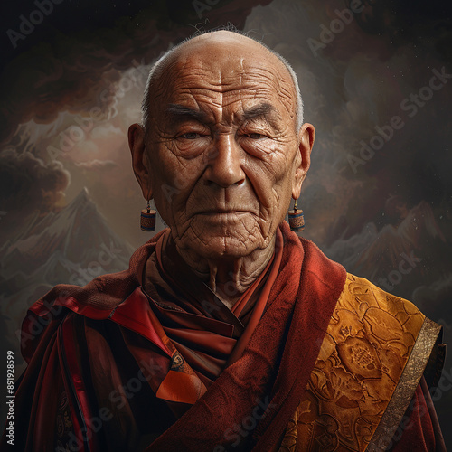 dalai lama tibetan monk