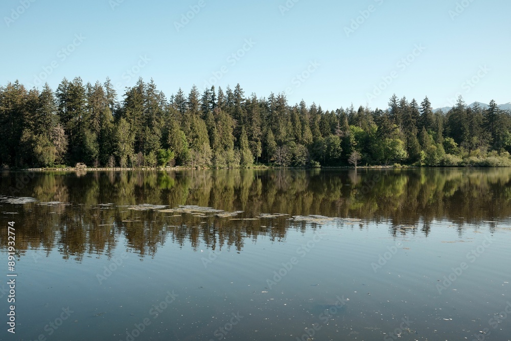 Lost Lagoon in Vancouver's Stanley Park Lost Lagoon in Vancouver's Stanley Park