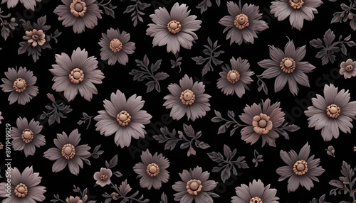 Clear Plain Shiny Soft Vintage Bokeh Cloudy Wave Like Geometric Black Background or Texture