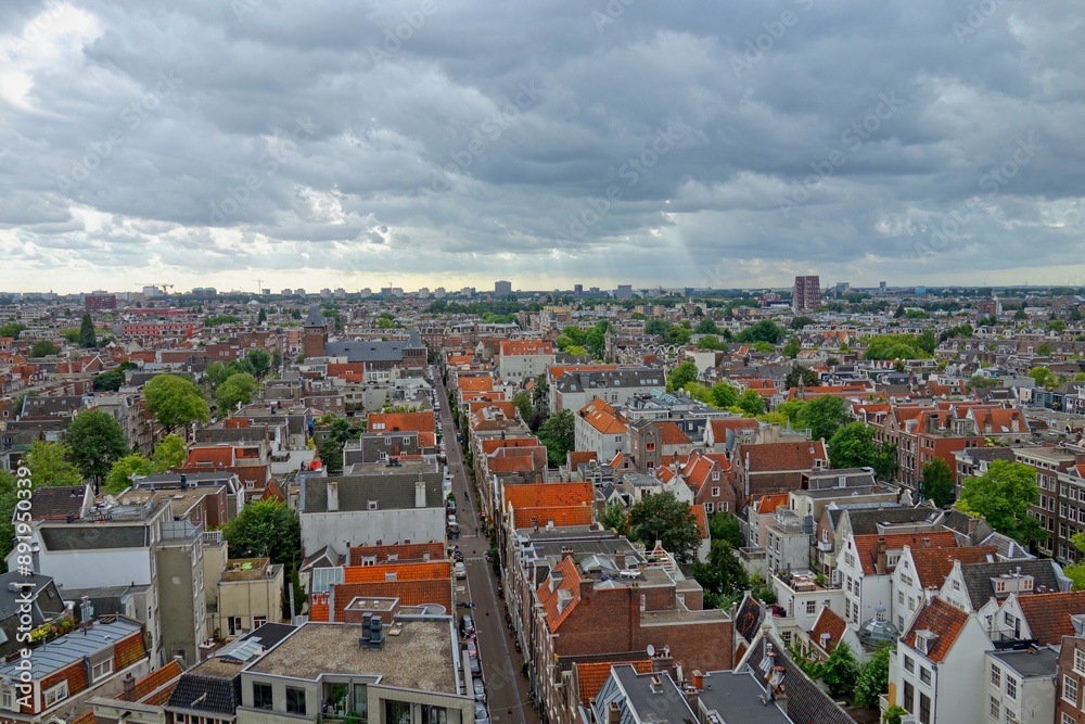 Obraz premium Making a visit to the Dutch capital, Amsterdam