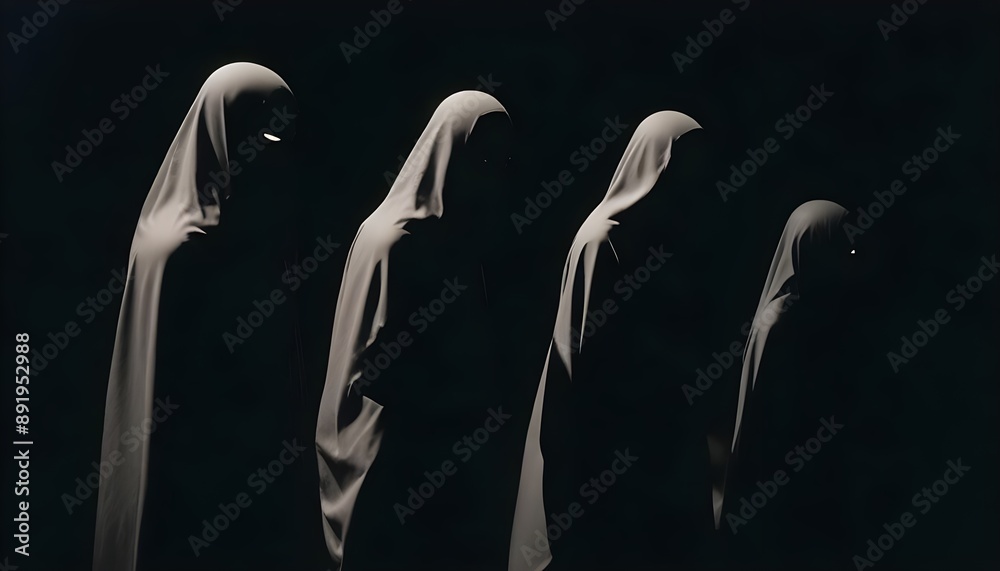 Obraz premium Clear Plain Shiny Soft Vintage Bokeh Cloudy Wave Like Geometric Black Background or Texture