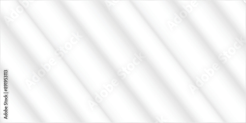 Printabstract smooth silver science futuristic white energy technology concept light rays stripes lines background. vektor