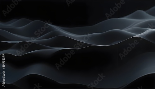 Wallpaper Mural Clear Plain Shiny Soft Vintage Bokeh Cloudy Wave Like Geometric Black Background or Texture Torontodigital.ca
