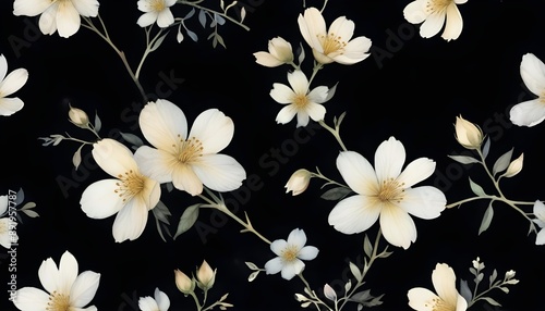 Clear Plain Shiny Soft Vintage Bokeh Cloudy Wave Like Geometric Black Background or Texture
