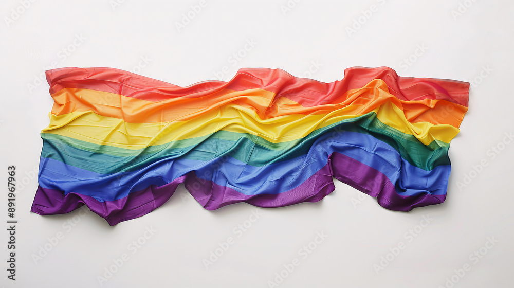 rainbow flag on transparent background rainbow flag on transparent background