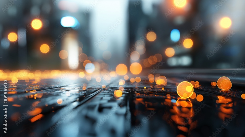 abstract cityscape, blurred lights, long exposure effect abstract cityscape, blurred lights, long exposure effect
