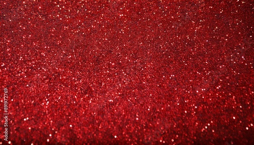 赤色のラメ・グリッターの背景画像（Red glitter background image.）
