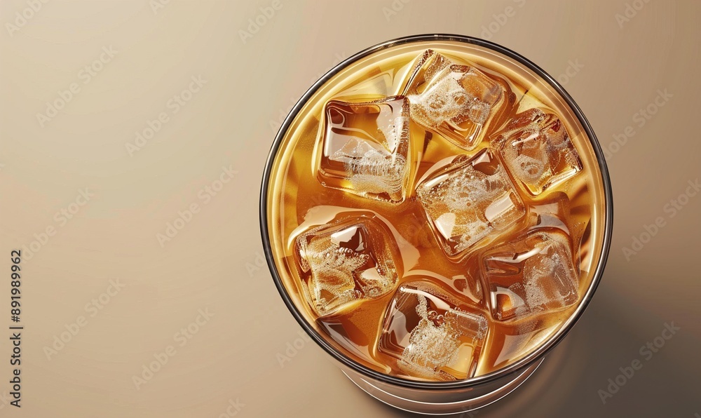 Fresh ice coffee drink with the sensation coffee and ice make it fresh and delicious Generate AI Fresh ice coffee drink with the sensation coffee and ice make it fresh and delicious Generate AI