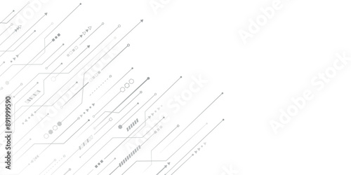 Abstract digital connectivity circuits lines background