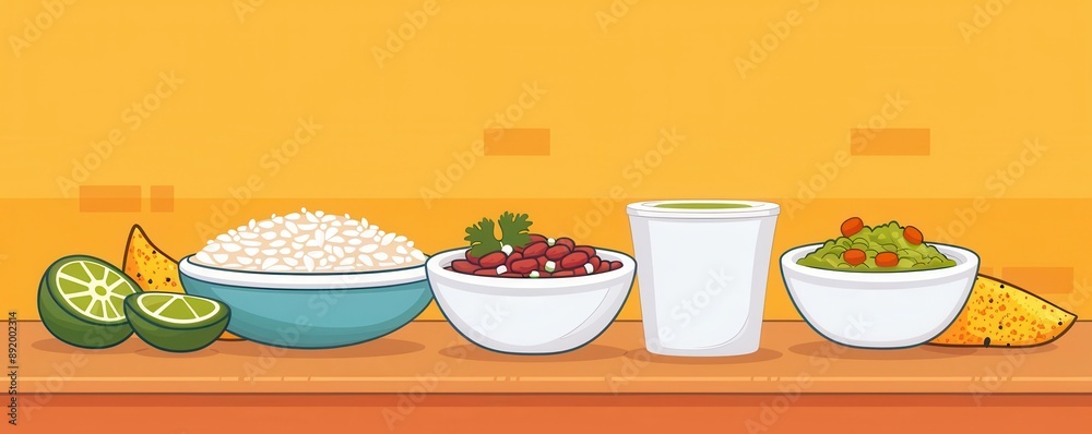 Gallo pinto with rice and beans Gallo pinto with rice and beans