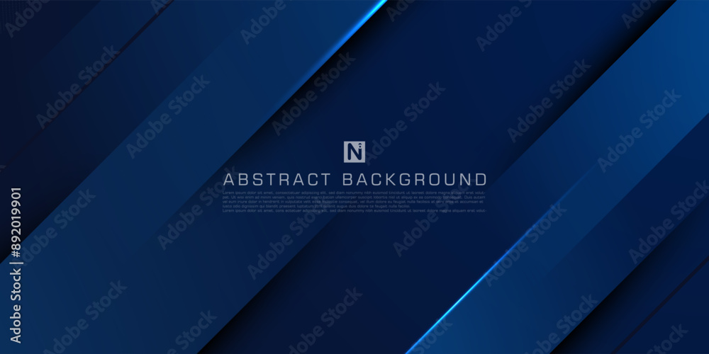 Abstract dark blue gradient background with futuristic overlap design. Blue background with shadows. Abstract background texture design, poster, banner blue background. Eps10 Vector Abstract dark blue gradient background with futuristic overlap design. Blue background with shadows. Abstract background texture design, poster, banner blue background. Eps10 Vector
