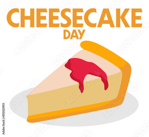 National Cheesecake Day and a delicious cheesecake