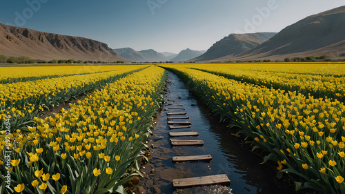 AI image generate Vibrant trends spring to life