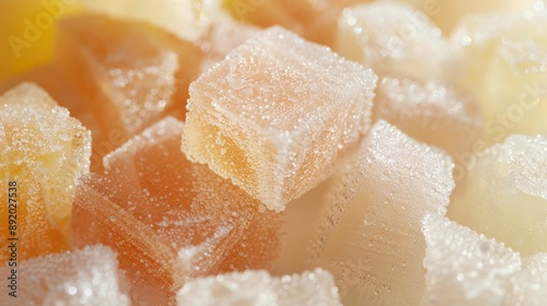 Konjac Gum Powder and Carrageenan used in jellies for texture