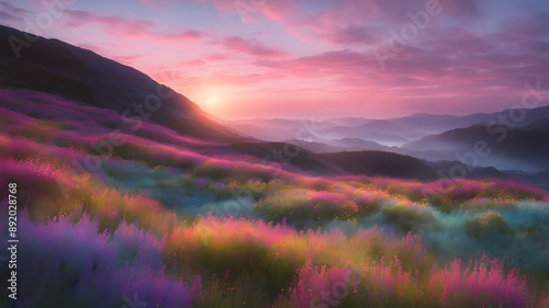 Mystical Abstract Glassmorphism