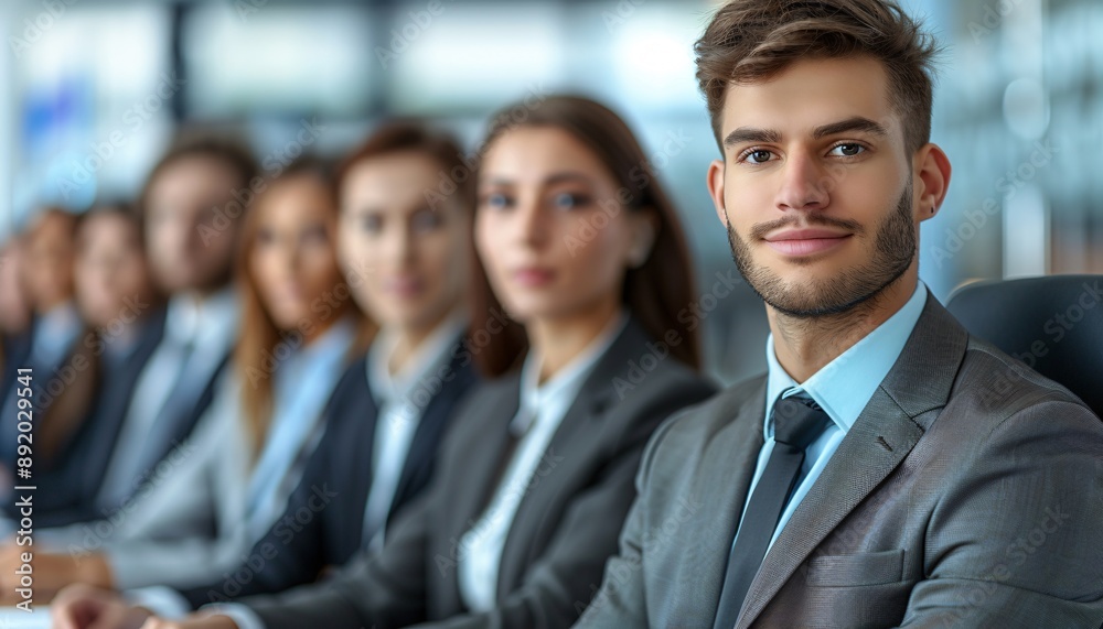 Job interview preparation with people reviewing resumes and practicing communication skills. Job interview preparation with people reviewing resumes and practicing communication skills.