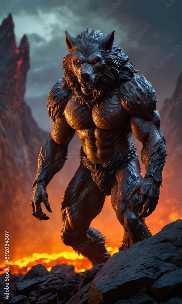 Werewolf in the Volcano. Werewolf in the Volcano.