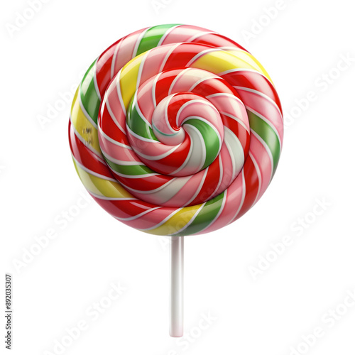 lollipop isolated on white