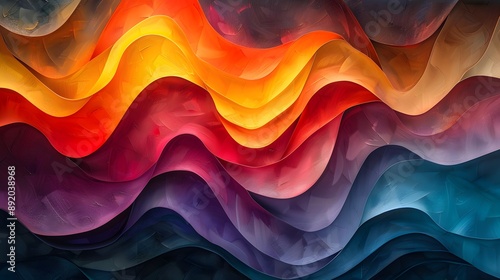 Generative AI: Creative Abstract Illustration photo
