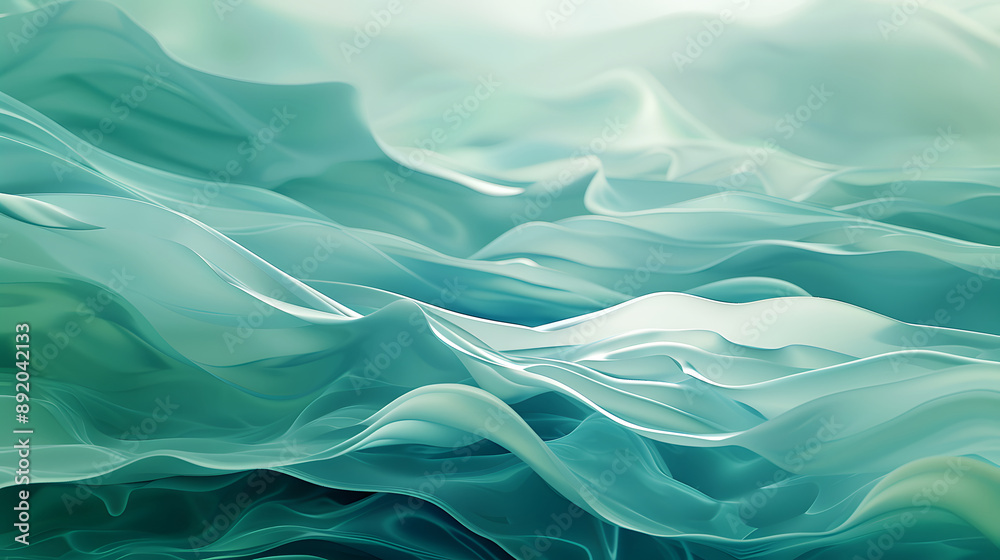 Luxurious blue fabric, either silk or satin, with soft waves that resemble rippling water. Luxurious blue fabric, either silk or satin, with soft waves that resemble rippling water.