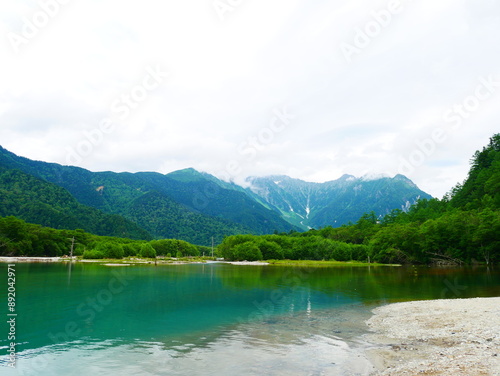 上高地の大正池（長野：松本）