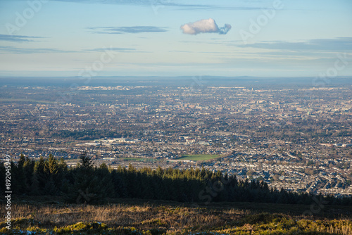 Photography Dublin, Ireland - city and nature views from the top of a hill