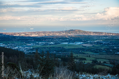 Photography Dublin, Ireland - city and nature views from the top of a hill