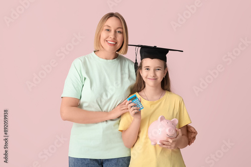 Mother and her daughter in ...