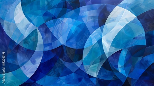 Wallpaper Mural abstract blue background Torontodigital.ca